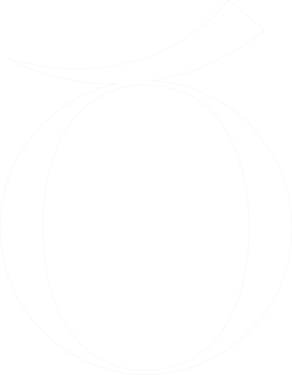 Footer decorative outline
